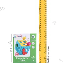 intellibaby Shape Sorter Cube for Kids| Sorting & Stacking Toys for Toddlers| Best Baby Gift image 4