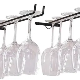 28220 Wine Glass Rack, Wine Glass Holder Stemware Rack Wall Iron Glass Holder-image-78