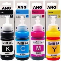 Ang Refill For L130/L200/L210/L220/L350/L355/L360/L365/L380/L455/L550/L555/L565 Black + Tri Color Combo Pack Ink Bottle-image-52