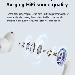 dative Tws Earbuds With 24 Hours Playtime IP*6 Waterproof. v5.1 New Technology Bluetooth Headset image 5