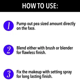 blue heaven Hyper Matte Foundation 30 ml 301 Honey Foundation image 2