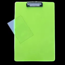 Transparent Fluorescent Glowing Exam Pad Paper Clipboard Green Color-image-43