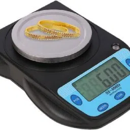 D-DEVOX Electronic Compact Weighing Scale (Black &Blue) Weighing Scale-20