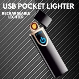 USB Cigarette Lighter for Smoking Windproof Slim Lighter with Fingerprint J80 USB Cigarette Lighter for Smoking Windproof Slim Lighter with Fingerprint J80 Pocket Lighter-picture-10