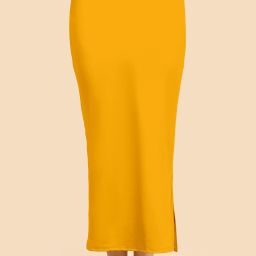 Trendmalls New.P02-Orange Lycra Blend Petticoat-image-91