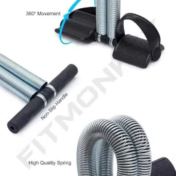 rukal RUKALDOUBLE SPRING TUMMY TRIMMER Ab Exerciser image 4