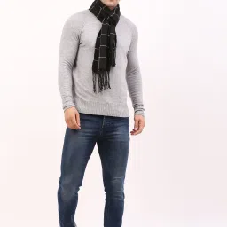 CALVADOSS Checkered Men Muffler-image-98