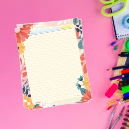 escaper Designer Ruled A4 70 gsm Project Paper image 4