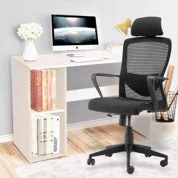 331 AF High Back Mesh Ergonomic Office Chair | With Tilt Lock Mechanism Fabric Office Executive Chair-image-36