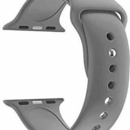 Senix Soft Silicone Sport Strap band for iWatch 42mm/44mm Watch Series 1/2/3/4/5/6 & SE 42 mm Silicone Watch Strap-image-25