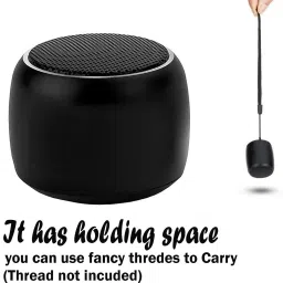 Worricow Best Collection Ultra Mini Boost Wireless Portable Bluetooth Speaker Built-in Mic High Bass Selfie Remote Control Button Low Harmonic Distortion 3 W Bluetooth Speaker image 5