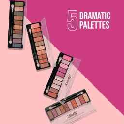 glam21 cosmetics 10 Color Eyeshadow Palette - Soft Matte & Creamy Shimmer in Just One Swipe 8.8 g image 3