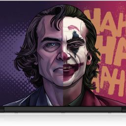 Flipkart SmartBuy HD Printed Laptop Skin Sticker Vinyl - FKSBLS Joker Joaquin Phoenix Vinyl Laptop Decal 15.6-image-24