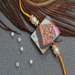 The Magic Wand Boys Yellow Sweets Printed Design Rakhi-image-86