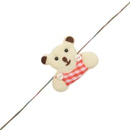 Arendelle Boys Red Beaded Bear Rakhi-image-77