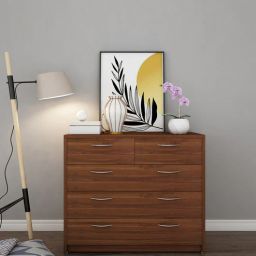 woodbuzz Majesty Chest of Drawers in walnut Finish-picture-29