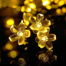 30 LEDs 4.98 m Yellow Steady Flower Rice Lights-picture-27