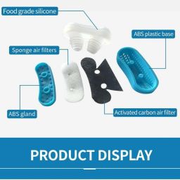 coozico Anti Snore Nasal Dilator Stop Snoring Nose Vent Cone & Air Purifier Device Anti-snoring Device image 2