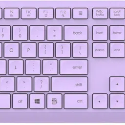 ZEBRONICS ZEB-COMPANION 200 Wireless Standard Desktop Keyboard Compatible with Desktop, Laptop, Mac Companion 200 Wireless Combo with Silent Operation Mouse, Power Saving Mode Wireless Desktop Keyboard (Purple)-4