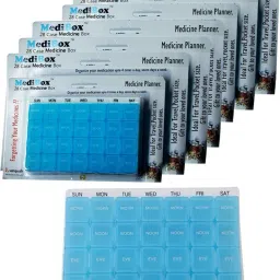 7 - day 28 Case Portable, Moisture Proof Medicine Case Pill Box-picture-17