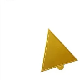 Paper, Gold Plated Cake Server-74