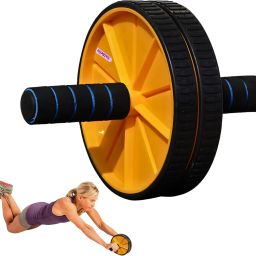 Abs Roller Wheel | Home Exercise Gym Equipment for Abdominal Workout Ab Exerciser-image-23