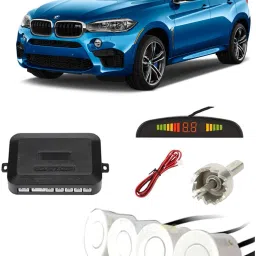 PKNA0078 White Car Reverse Parking Sensor with LED Display 4 Sensor PKNA0078 Parking Sensor-image-27