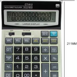 cltllzenpower CT-912ND: Your Essential Calculator for Daily Calculations CT-912ND BasicCalculator image 4