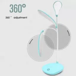 sacro IS_Rechargeable Led Desk Lamp Touch Control OnOff / Student Study Table Lamp image 4