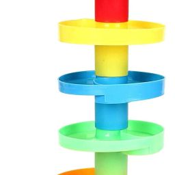 Swirl Ball Ramp Educational Toy Puzzle Rolling Ball | ABS Material Non Toxic-image-71