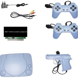 GARNER inbuilt game with 1 8bit cassettes TV Classic video game console 1 NA GB with 30 to 40 games in built ,with 1 cassette-18