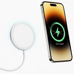 Voltexx Premium mage safe wireless charger for iphone Charging Pad-image-39