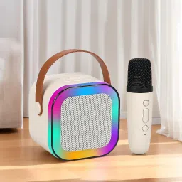 Bradig KARAOKE MIKE 48 With speaker 8902596 Bluetooth, Led Light-image-36