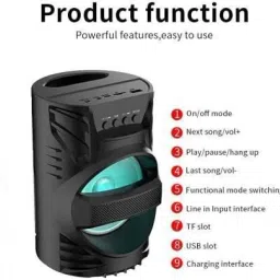 SYN SONS LZ-4103 5 W Bluetooth Party Speaker image 3