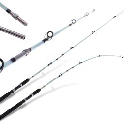 5Feet Heavy Unbreakable 1.5mtr Rods screw Multicolor Fishing Rod-image-22