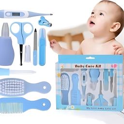 New Born Baby nail care, healthcare, grooming, baby care gifting set of 10 piece-11