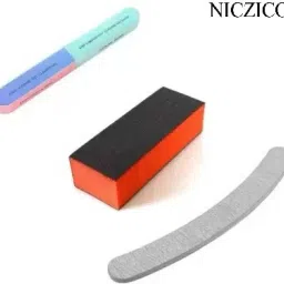 virkart 1 block buffer 1 nail best quality nail filer and 7 side nail buffer me image 5