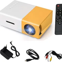 Jaaro HD Mini Projector with USB Interfaces IQ180 (600 lm / Remote Controller) Portable Projector-image-13