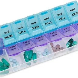 7 days 1 week 7 days 1 week Day and Night Manual Pill Box Pill Box-picture-26