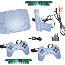 PTCMart 68 Classic TV Game Console Inbuilt Game Contra, Super Mario Bros with 2 Cassette NA GB with Contra, Super Mario Bros, F1 Race, Cricket Game-picture-39
