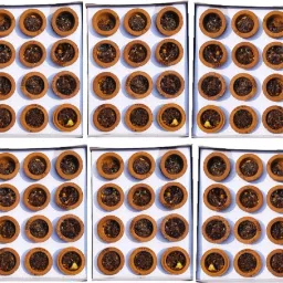 72 Cups Original Cow Dung Loban Dhoop Cups With Chandan Touch Cup Sandal Dhoop-16