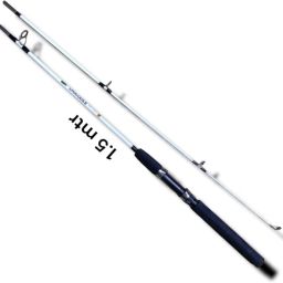 Glass fiber unbreakable 2 part fishing rod special Solid section Black, White, Red, Green Fishing Rod-image-48