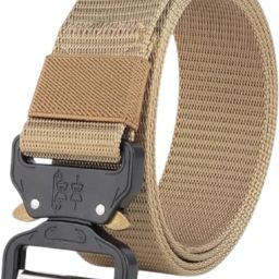 Men Casual, Evening, Party Beige Nylon Belt-image-59