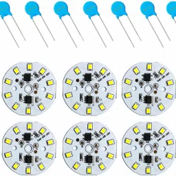 (20 Pieces) 10 Pcs 9W Super Bright DOB PCB Led Light White + 10 Pcs MOV 07D511K Electronic Components Electronic Hobby Kit-image-20
