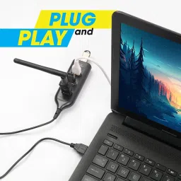 zebion G2400 Wireless Keyboard and Mouse + Pronto 101 USB HUB Combo Set image 5