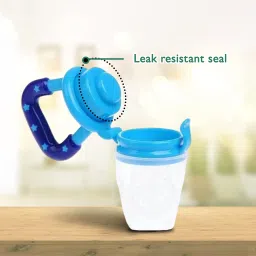 kidbea Silicone Food/Fruit Nibbler with Extra Mesh, Soft Pacifier Teether and Feeder image 4