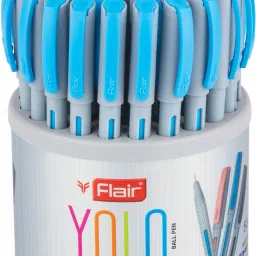 Yolo 0.6 mm Tumbler | Light Weight Sleek Body With Smooth Writing Ball Pen-20
