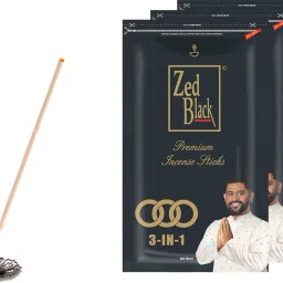 Zipper Medium 3in1, Incense Stick for Pooja, Havan, Fresh-11
