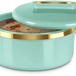 milton Curve 2000 Inner Stainless Steel Casserole , Easy to Store, Roti, Curd Maker Serve Casserole image 2