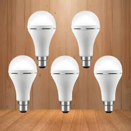 Emergency 15W Inverter LED Bulb with 1200mAh Rechargeable Battery Pack of 5 Q244 4 hrs Bulb Emergency Light-image-99
